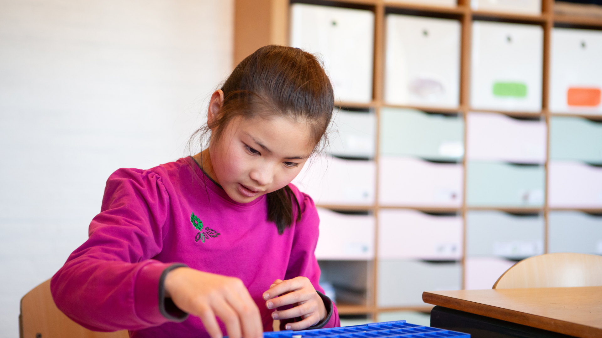 Zhen Stichting Passie werkje in de klas